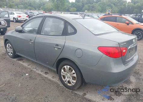 2010 Hyundai Elantra Gls from USA, damaged, VIN KMHDU4AD2AU029181